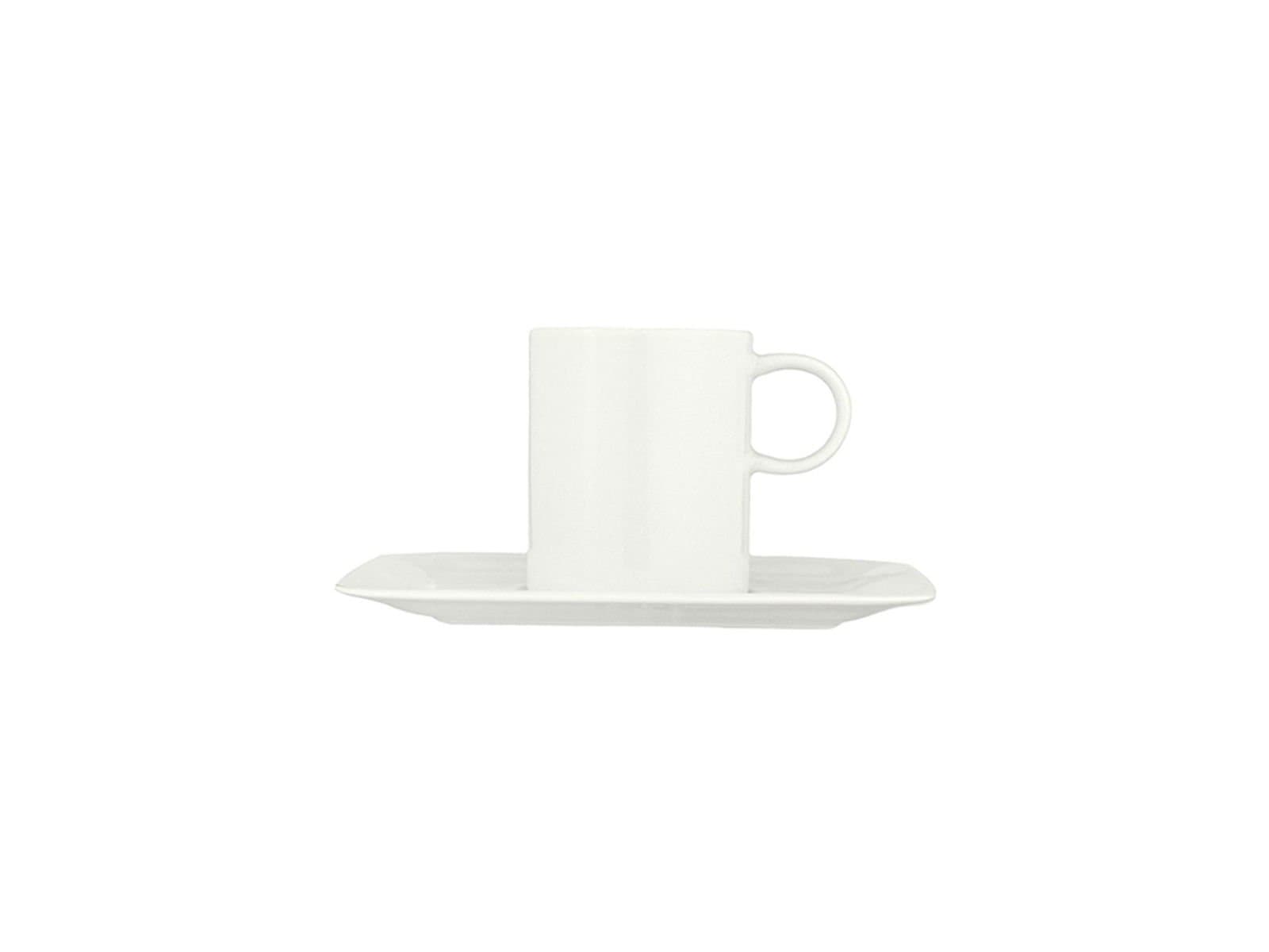 Porland Bach Alumilite Coffee Cup with Saucer 85cc 6 pieces