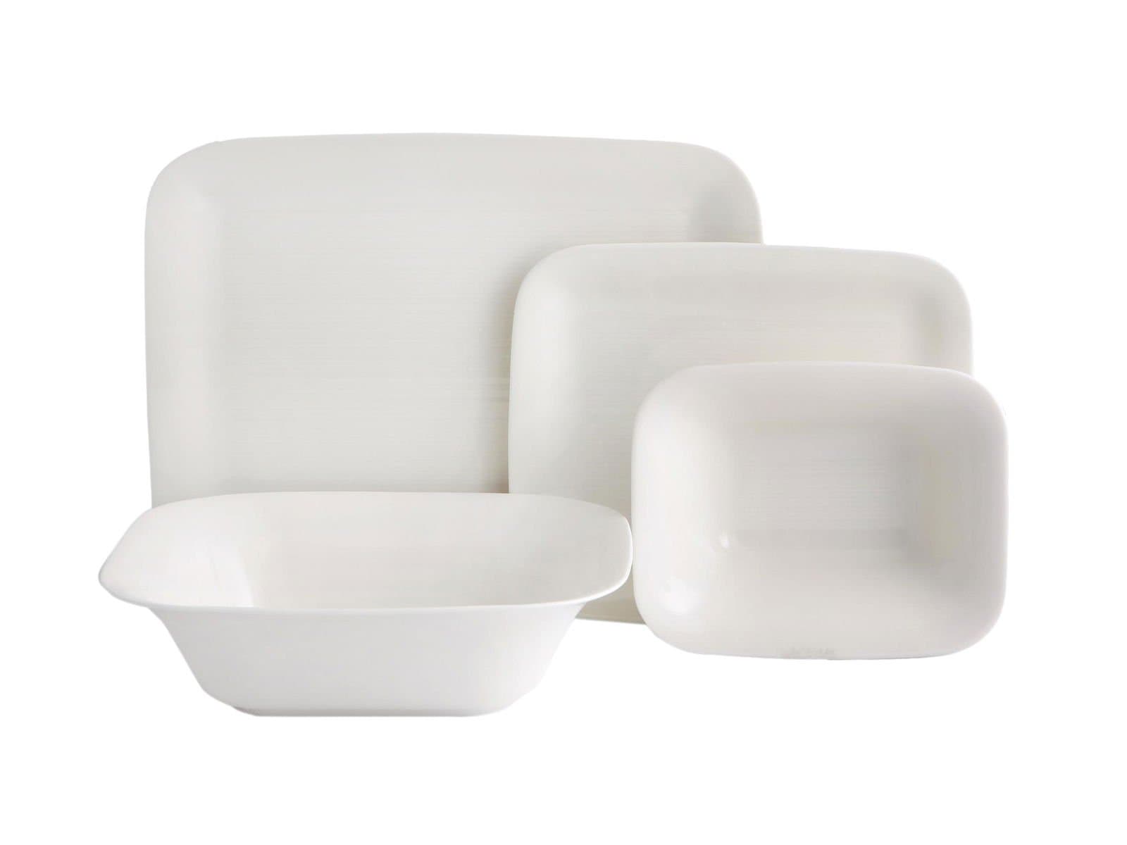 Porland Bach Alumilite 4 Piece Single Dinner Set