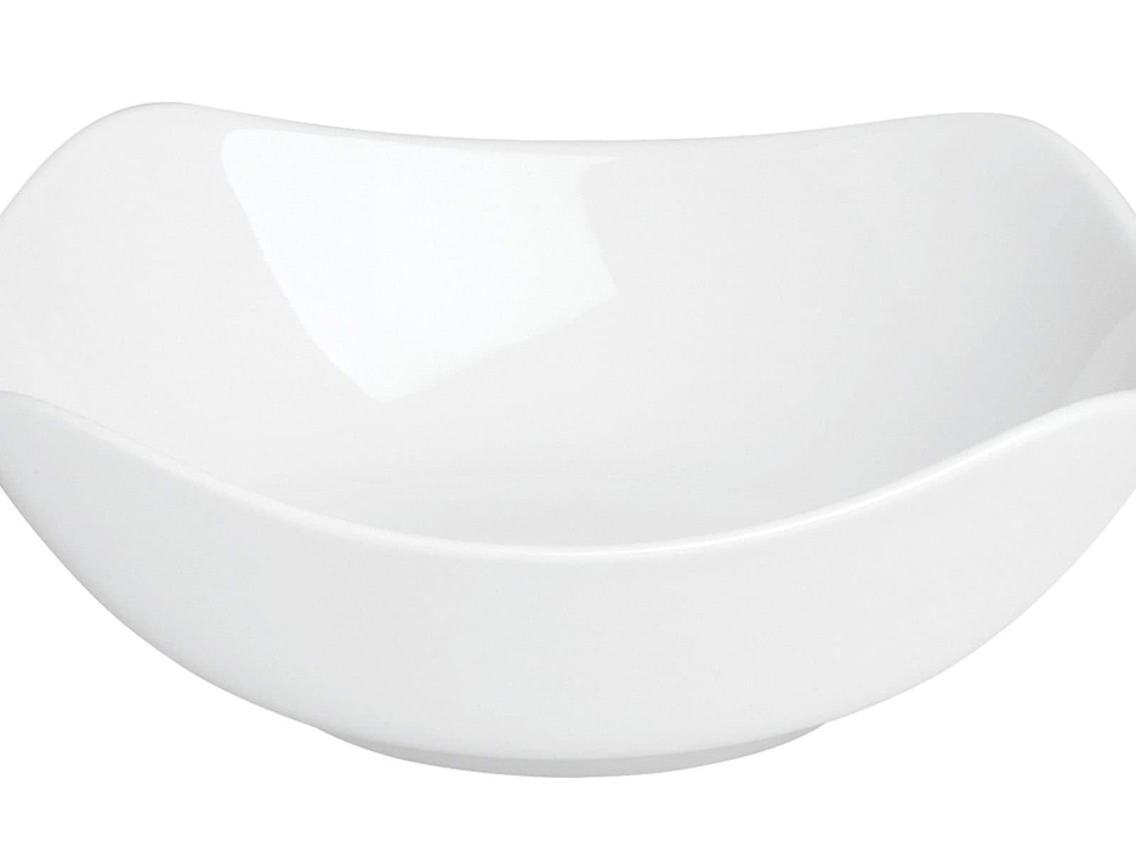 Porland Square White Bowl 17cm 6 Pieces