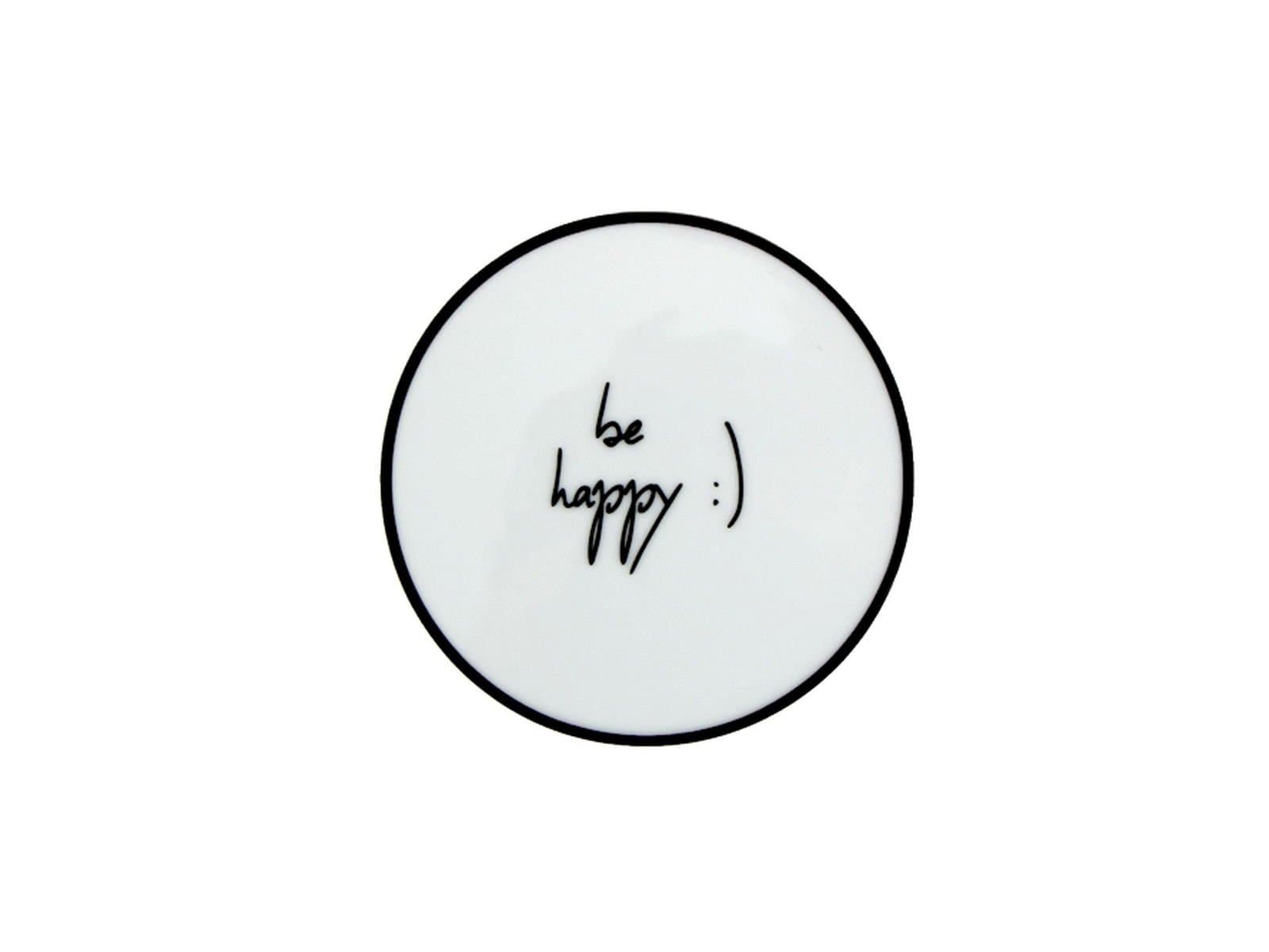 Porland Be Happy Coaster 10cm