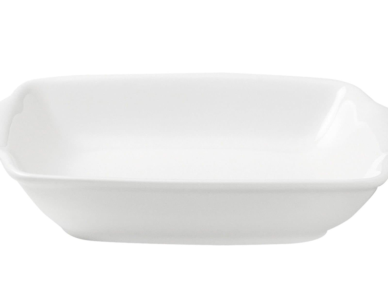 Porland Istanbul White Handled Salad Plate 22cm 6 Pieces