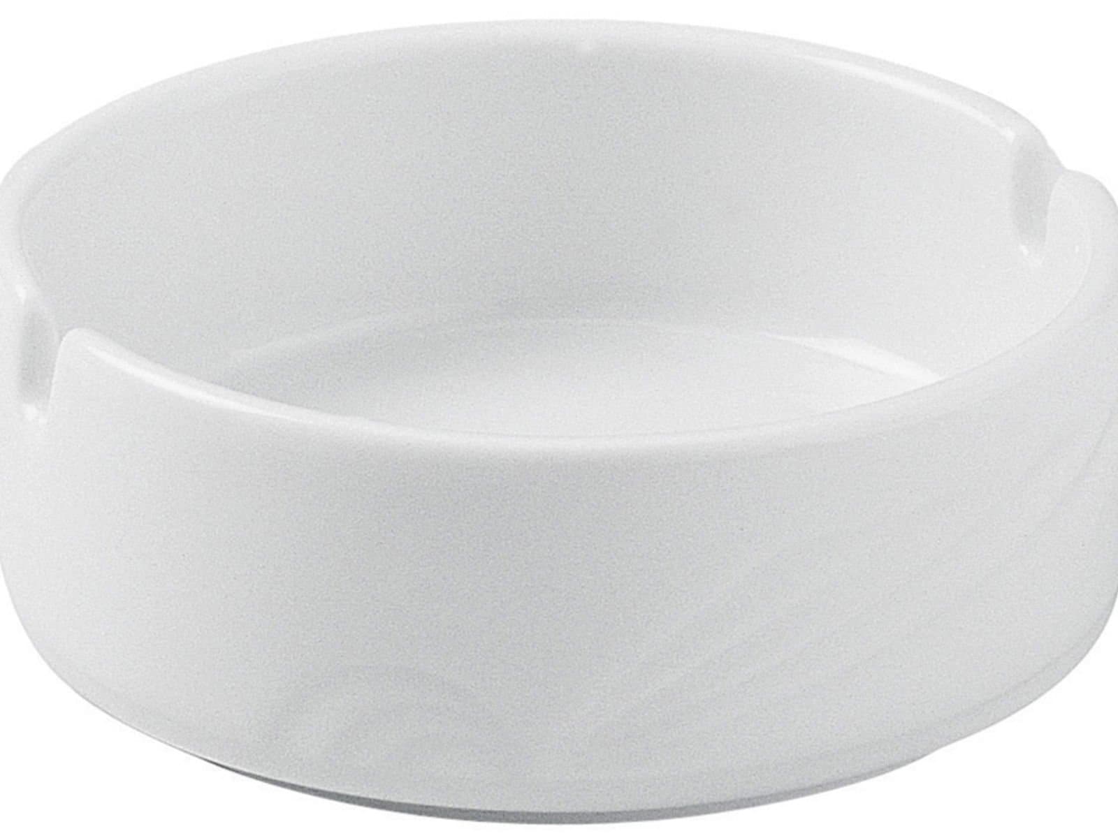 Porland Halley White Ashtray 12cm 6 Pieces