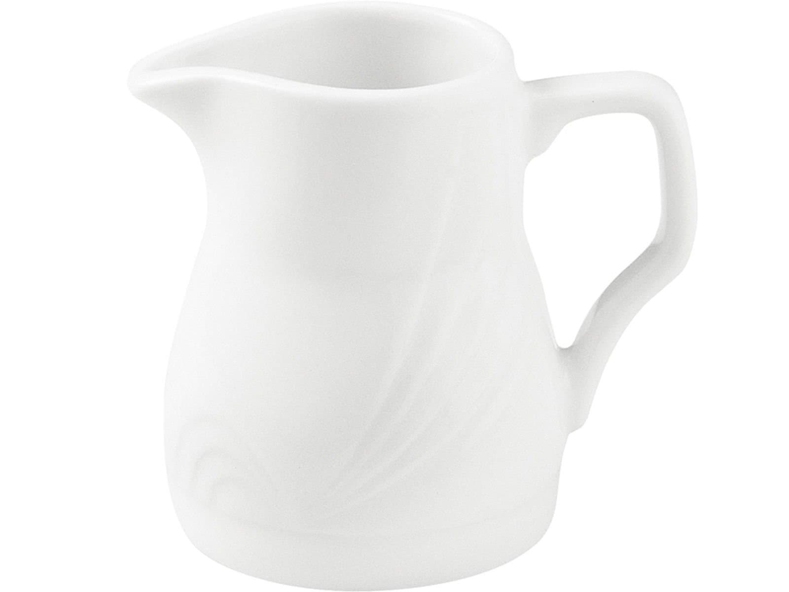 Porland Halley White Creamer 250cc 6 Pieces