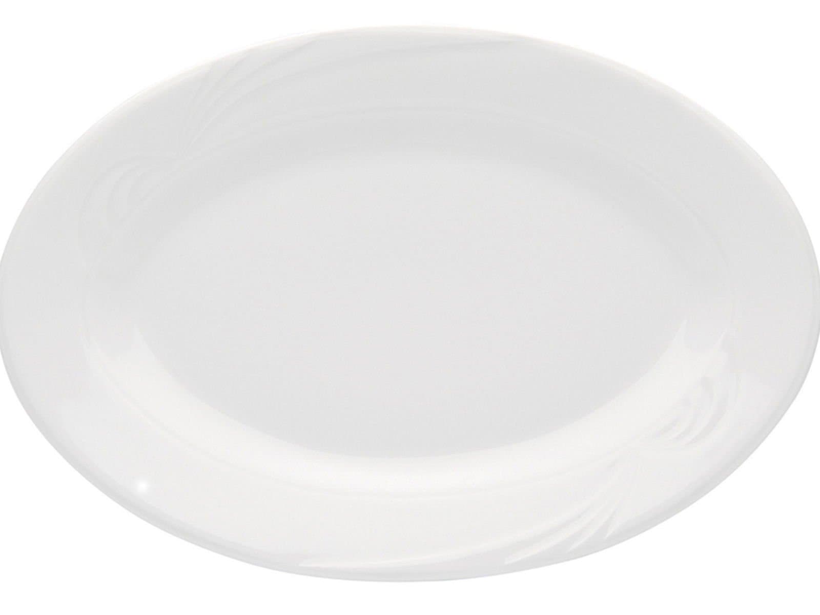 Porland Halley White Boat Plate 37cm 6 Pieces