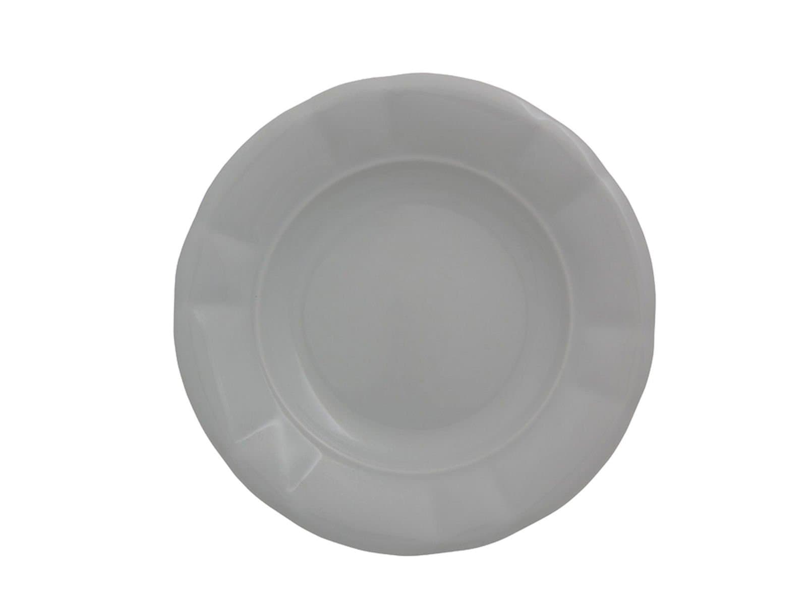 Porland Bella White Deep Plate 19cm 12 Pieces