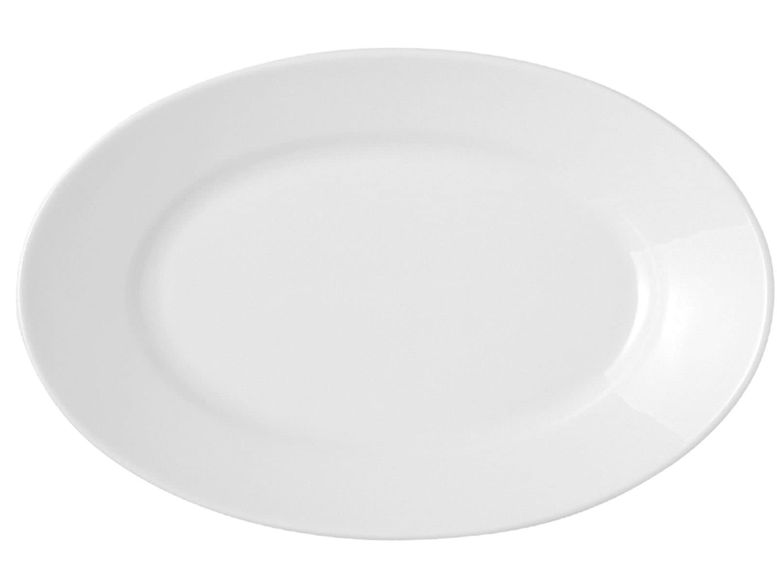 Porland Bella White Boat Plate 36cm 6 Pieces