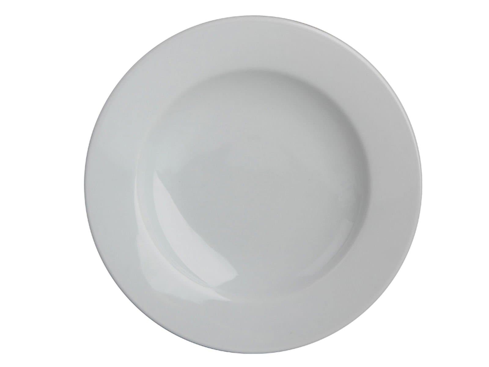 Porland Bella White Deep Plate 19cm 6 Pieces