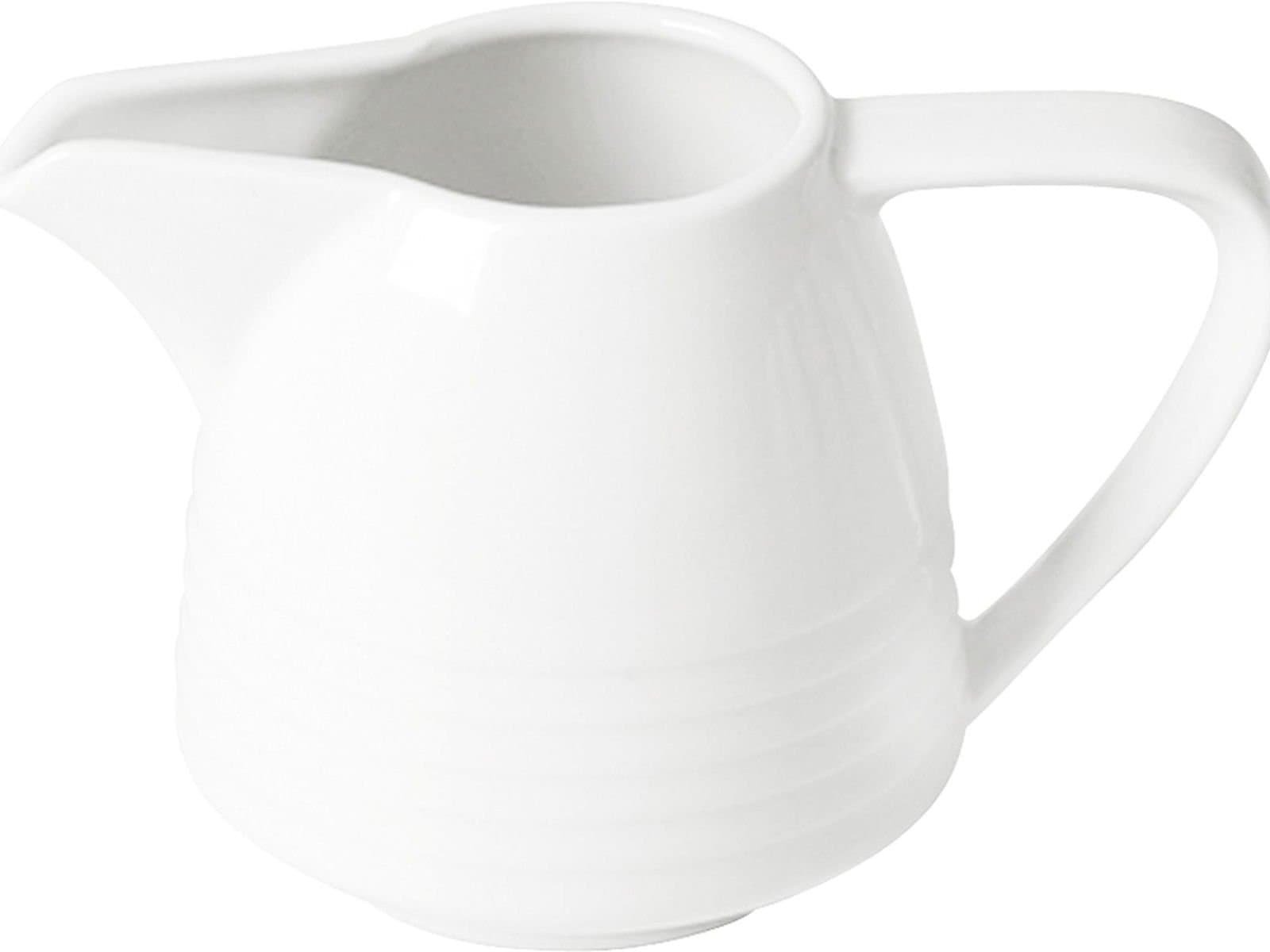 Porland Focus White Creamer 245cc 6 Pieces