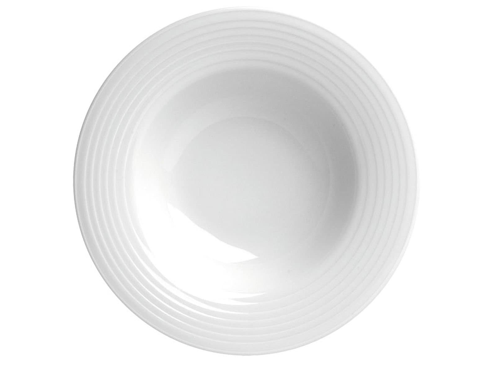 Porland Focus White Deep Plate 30cm 6 Pieces