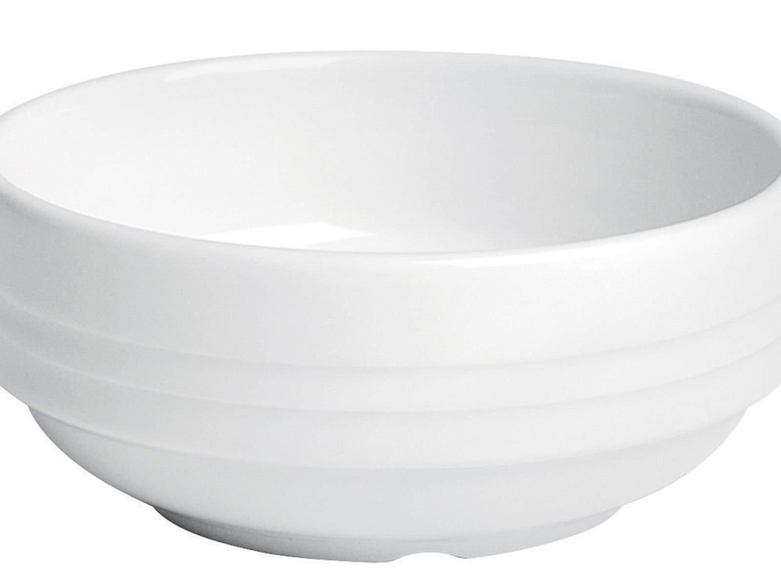 Porland Focus White Butter-Jam Bowl 9cm 6 Pieces