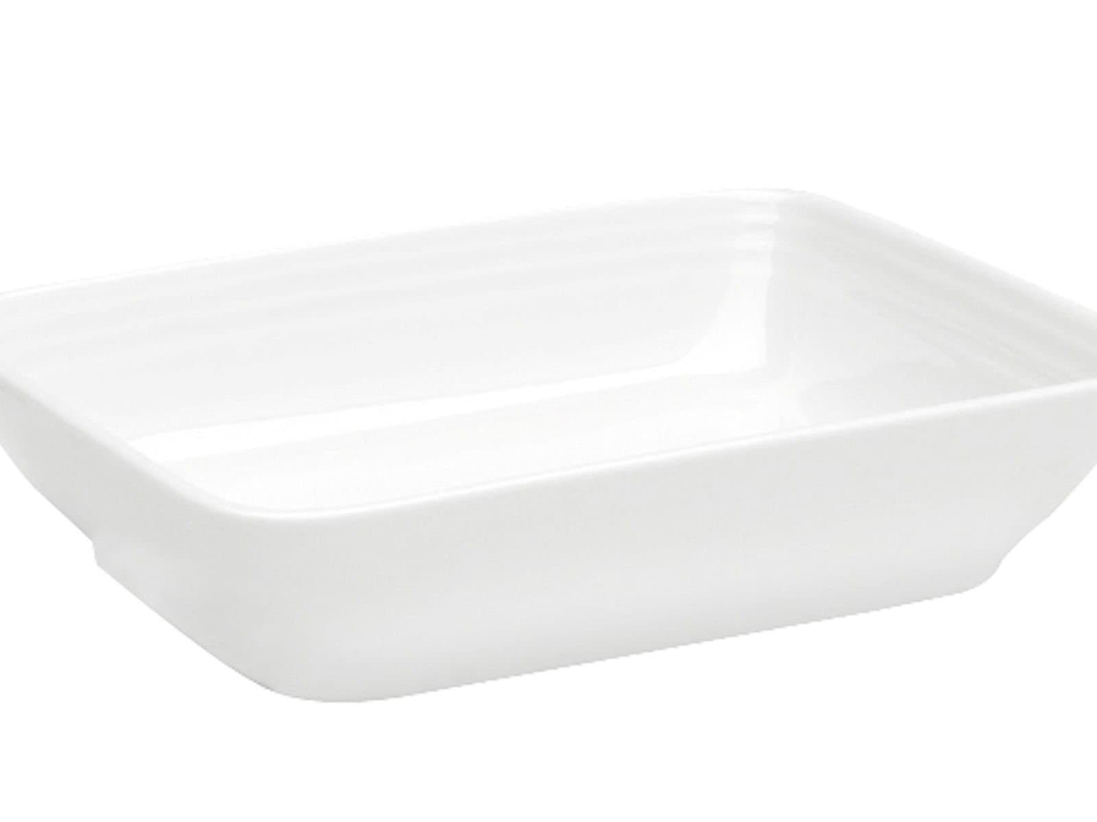 Porland Focus White Salad Plate 19cm 6 Pieces