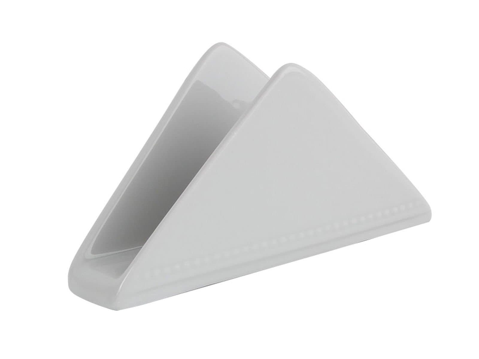 Porland Collet White Napkin Holder 15cm 6 Pieces
