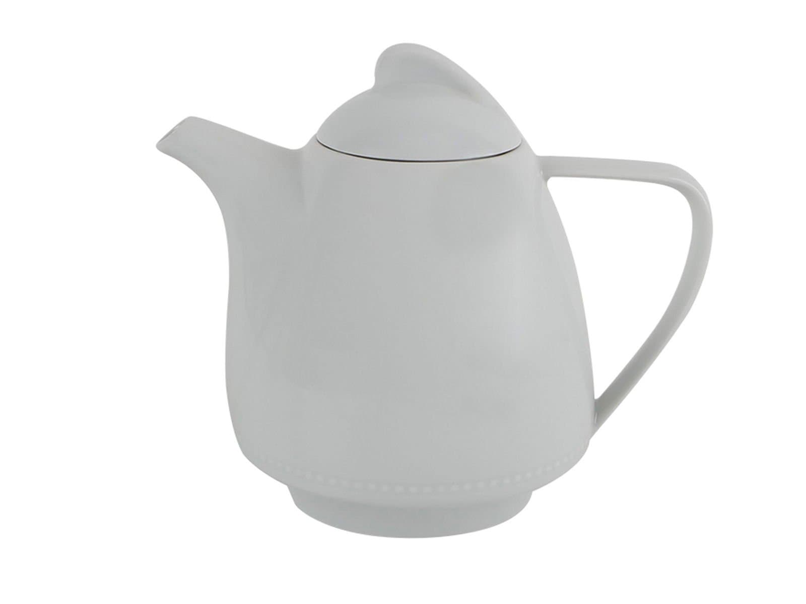Porland Collet White Lidded Coffee Pot 800cc 6 Pieces