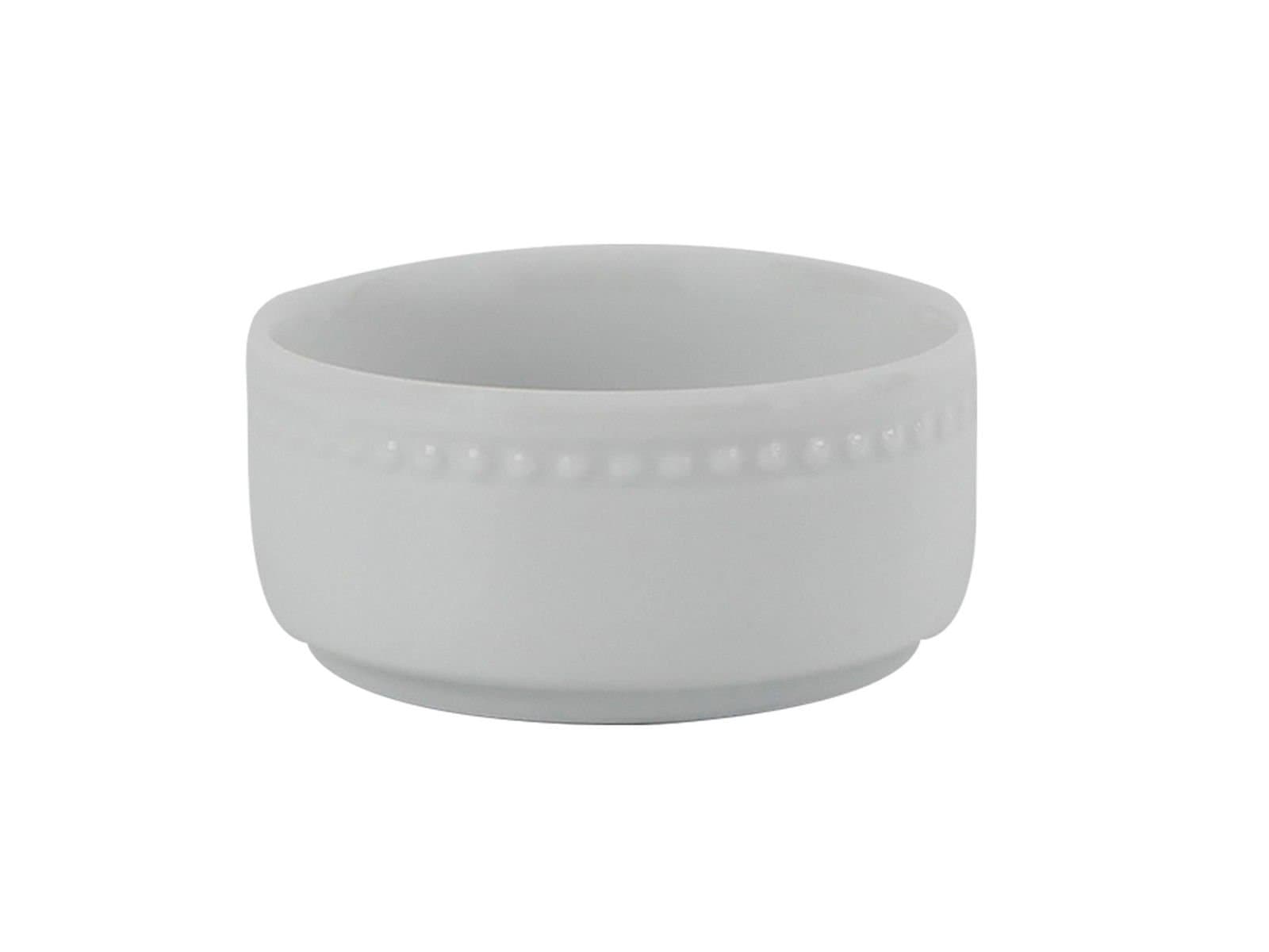 Porland Collet White Butter-Jam Bowl 7cm 6 Pieces