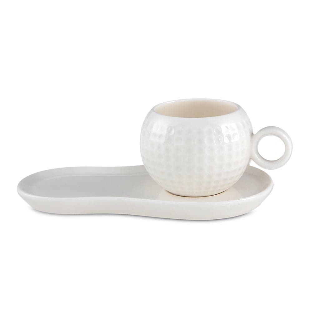 Jumbo Golf Line White Single Cup Set
