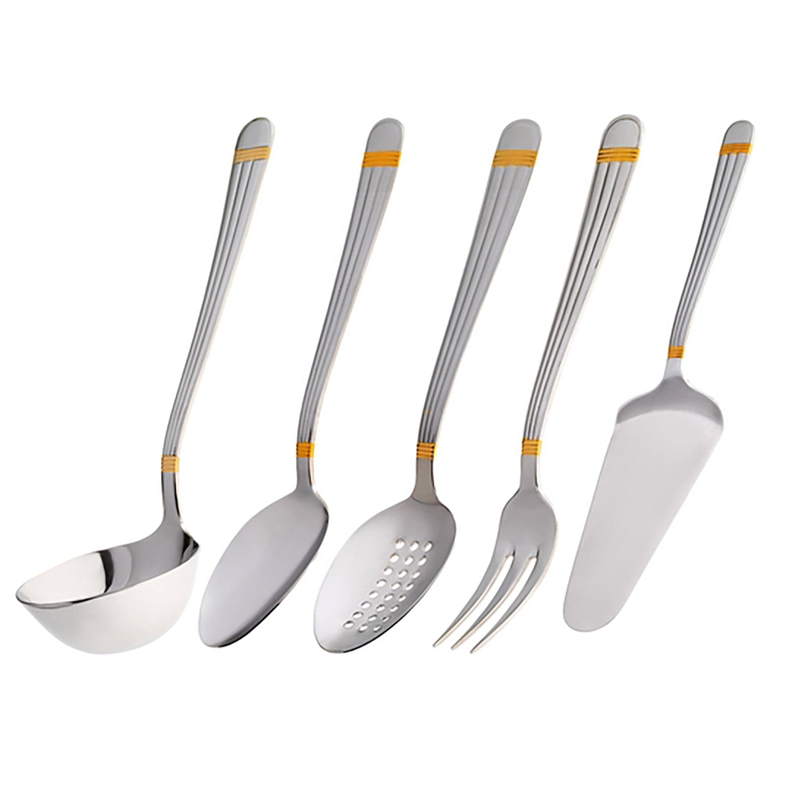 Jumbo 4200 Gold 5 Piece Service Set