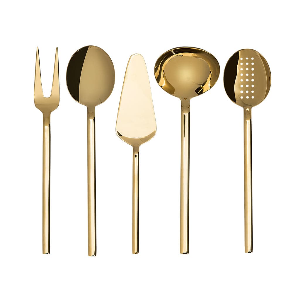 Jumbo 8100 Titanium Gold 5 Piece Service Set