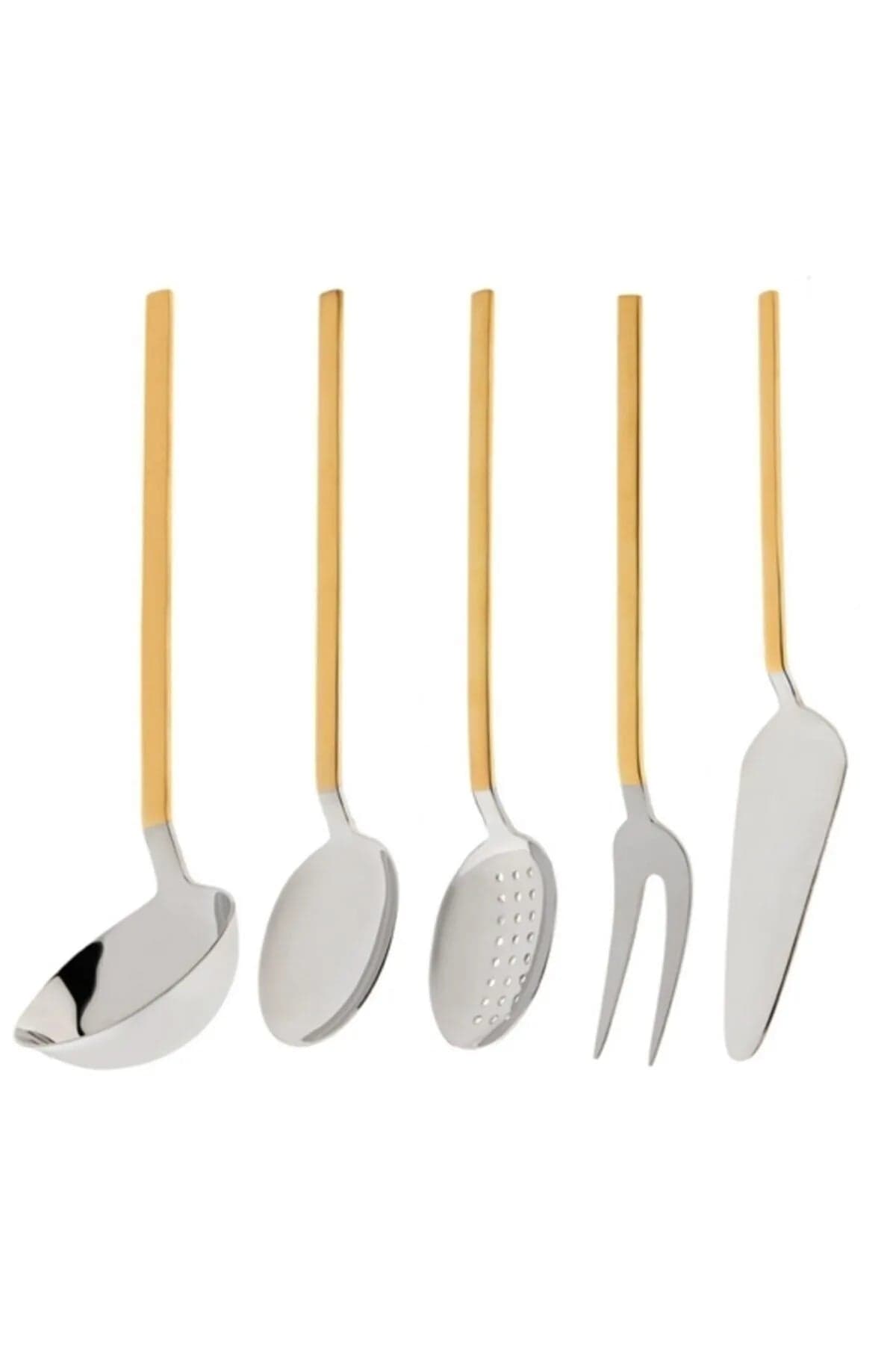 Jumbo 8100 5 Piece Gold Serving Set