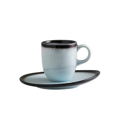 Jumbo Joy White Coffee Cup Saucer 13 cm