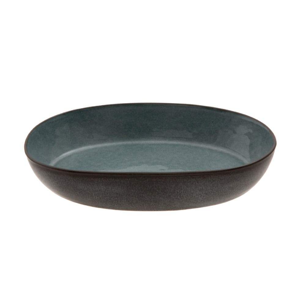 Jumbo Twin Blue Boat Plate 29 cm