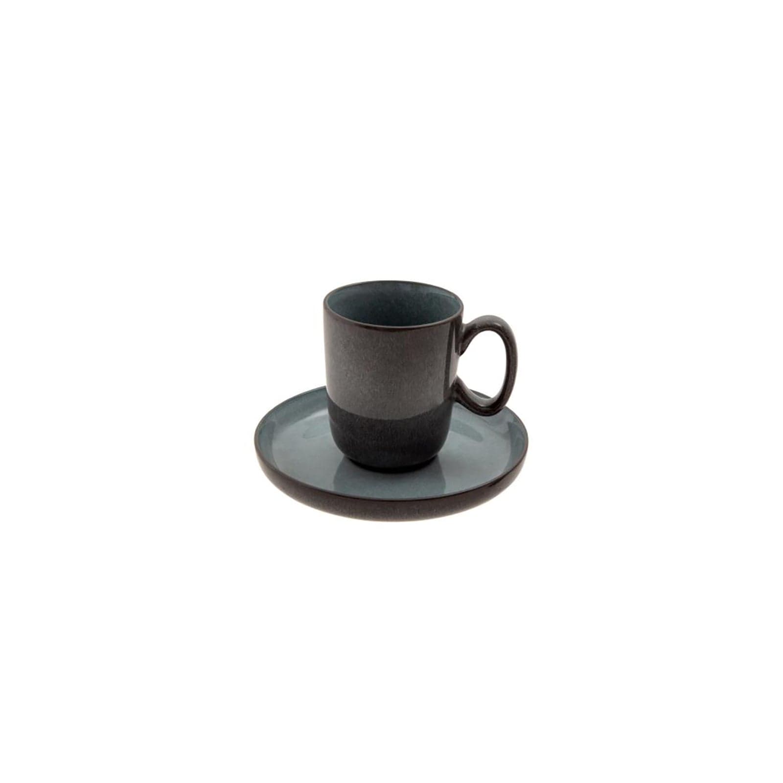 Jumbo Twin Blue Cup Saucer 15 cm
