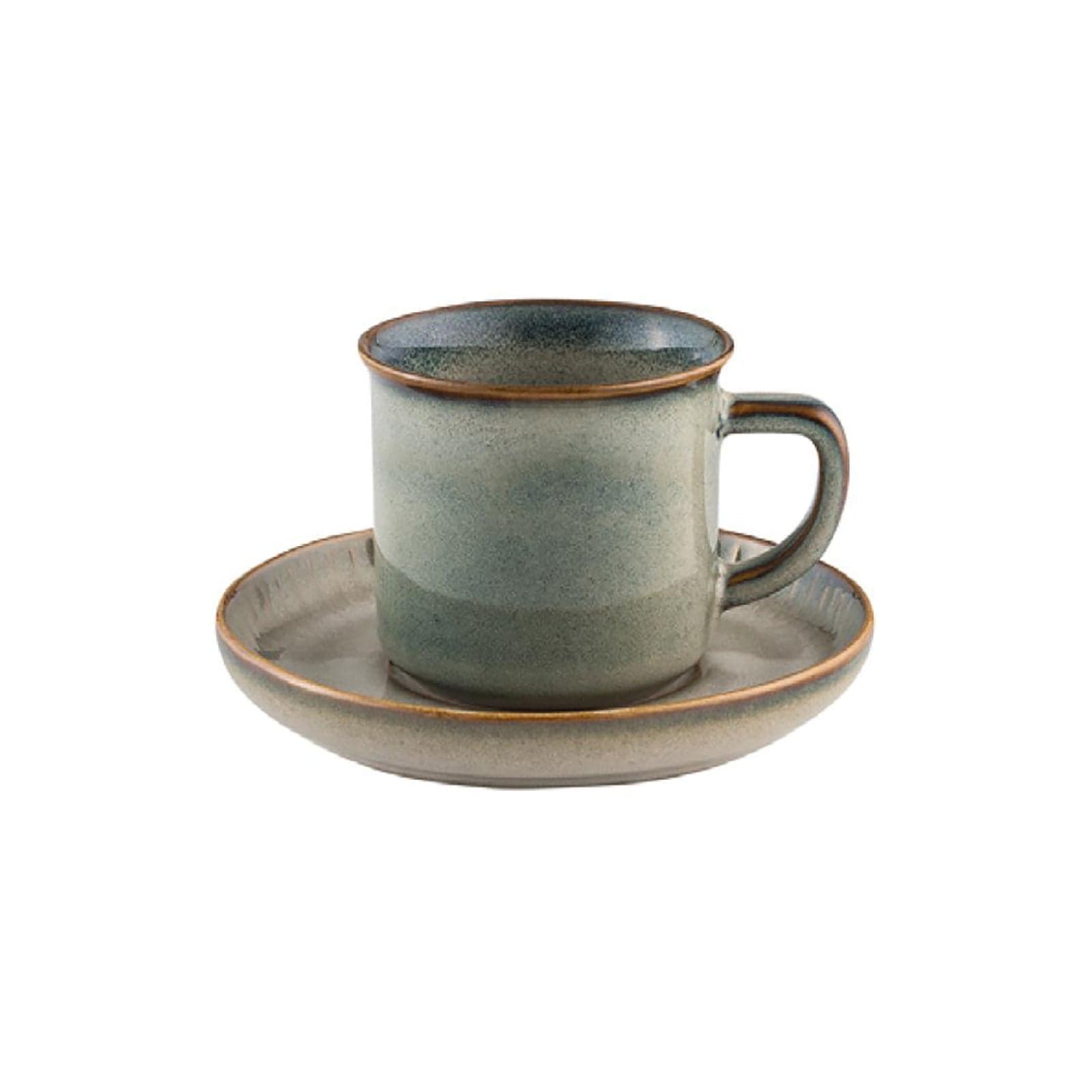 Jumbo Efes Grey Cup Plate 21 Cl