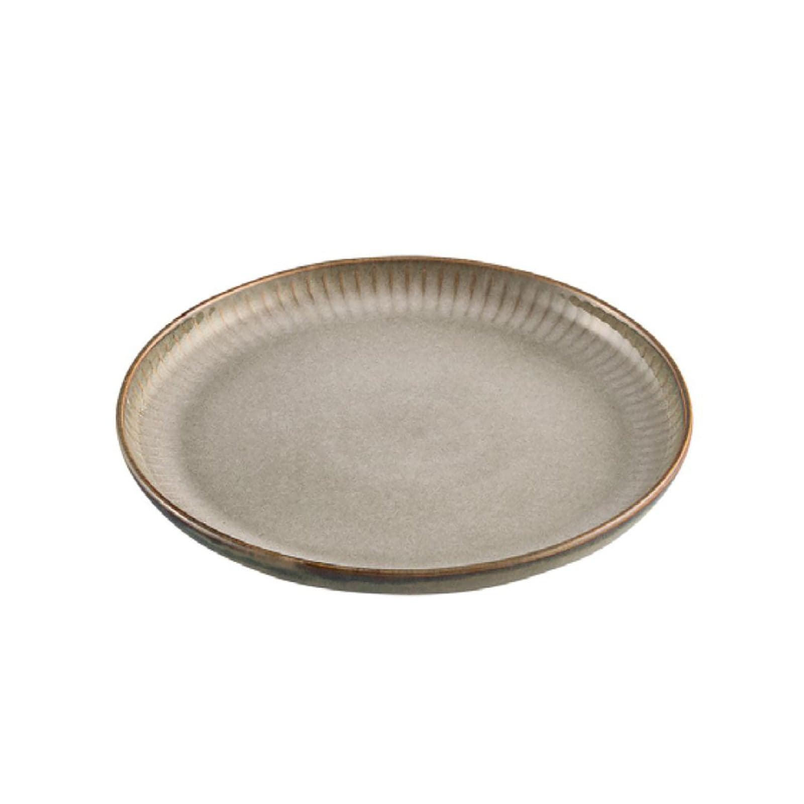 Jumbo Efes Gray Flat Plate 28 cm