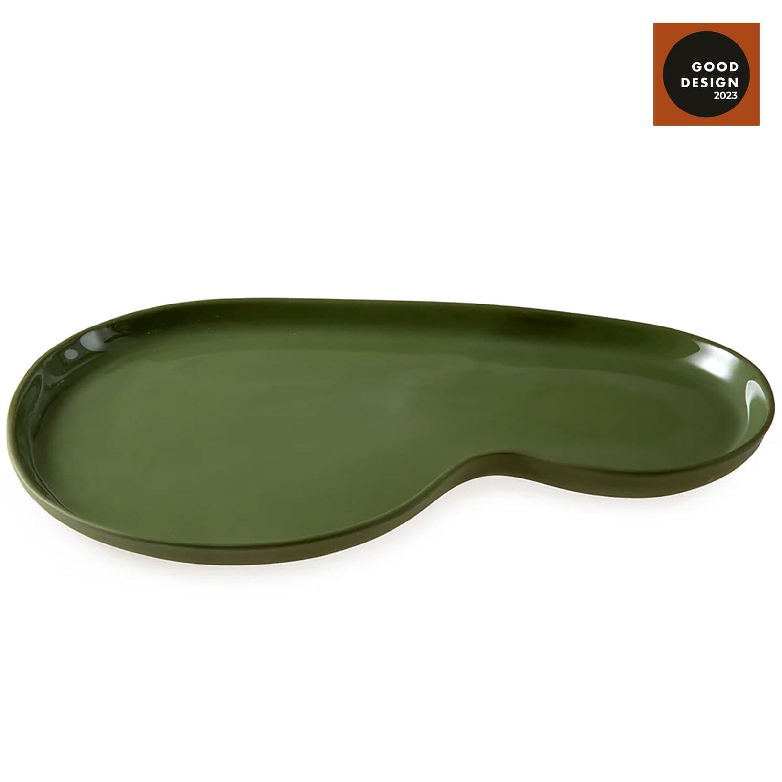 Jumbo Golf Line Green Serving Plate M