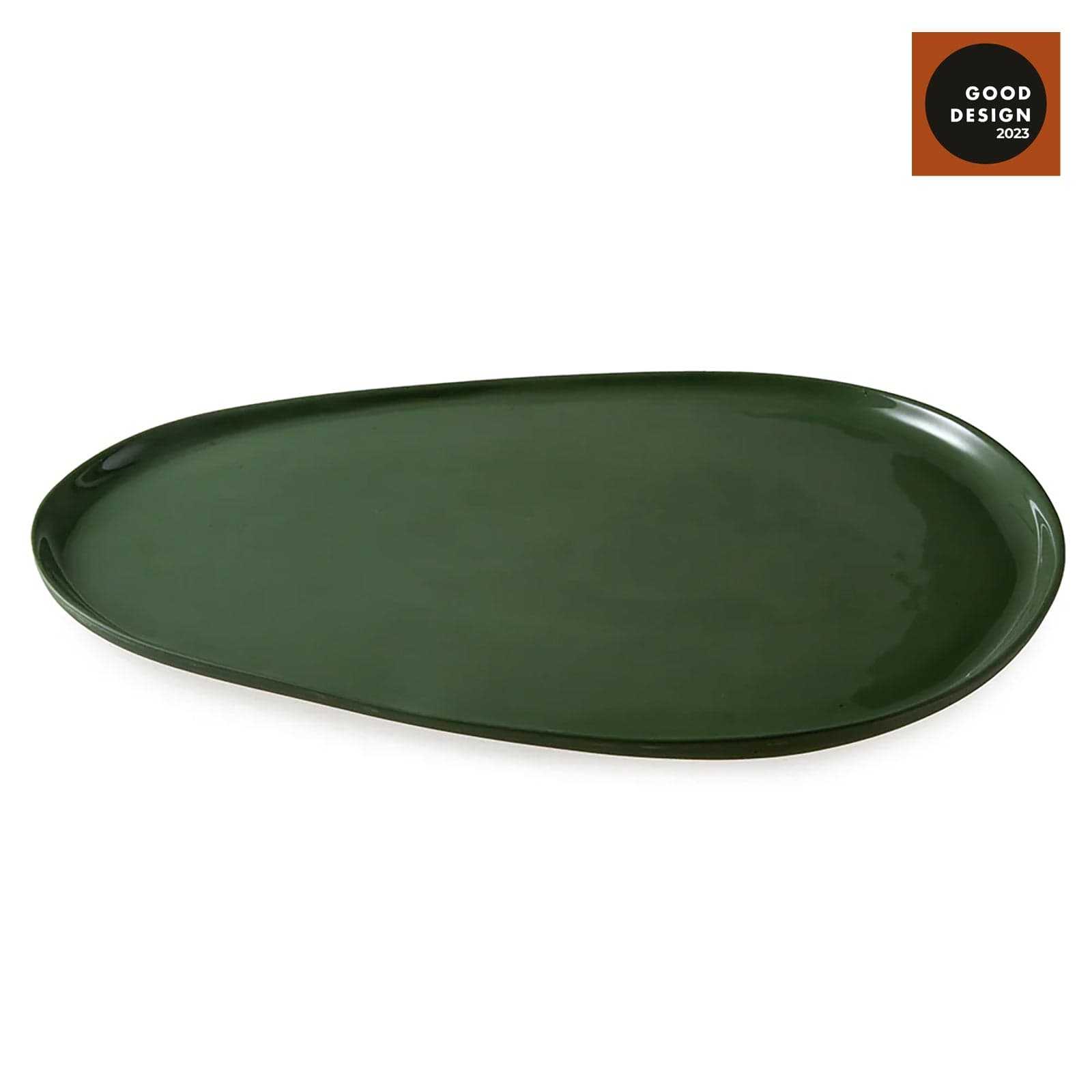 Jumbo Golf Line Green Serving Plate L