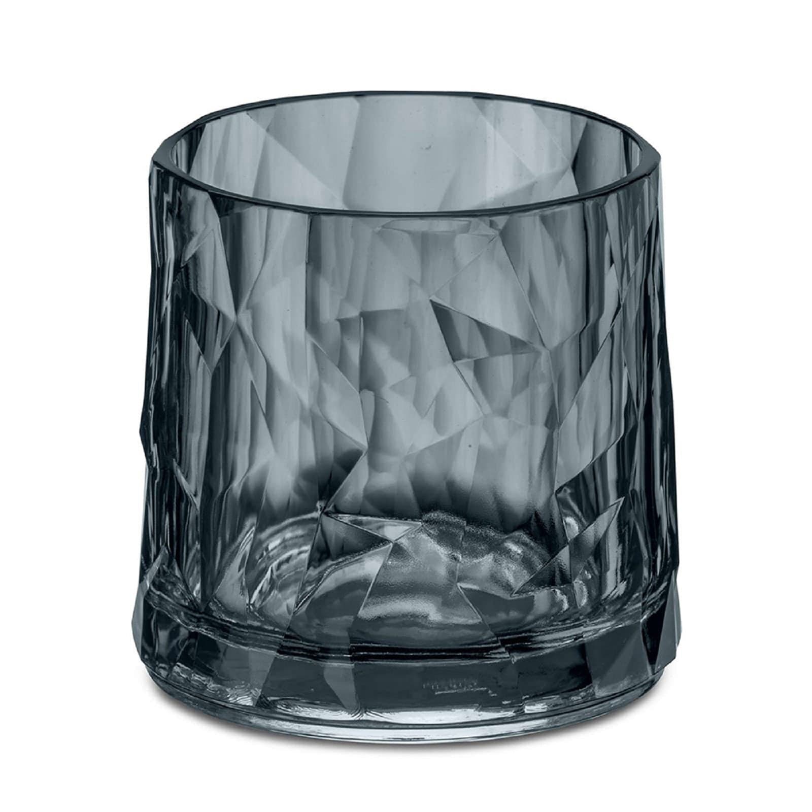 Koziol Superglass Grey Water Glass - 250ml