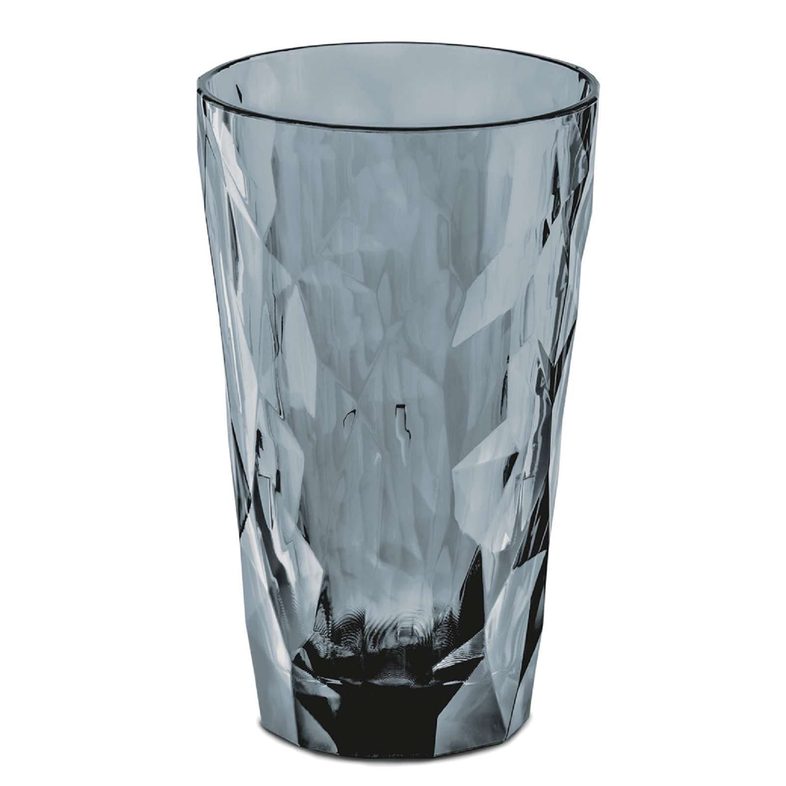 Koziol Superglass Gray Soft Drink Glass - 300ml