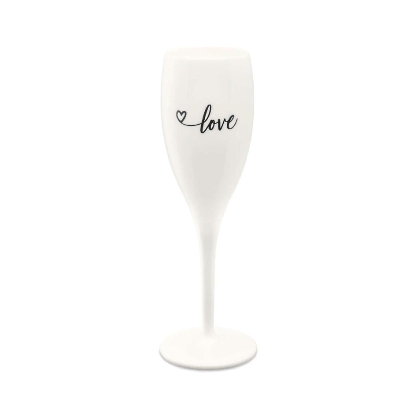 Koziol Superglass Love White Glass 100 ml