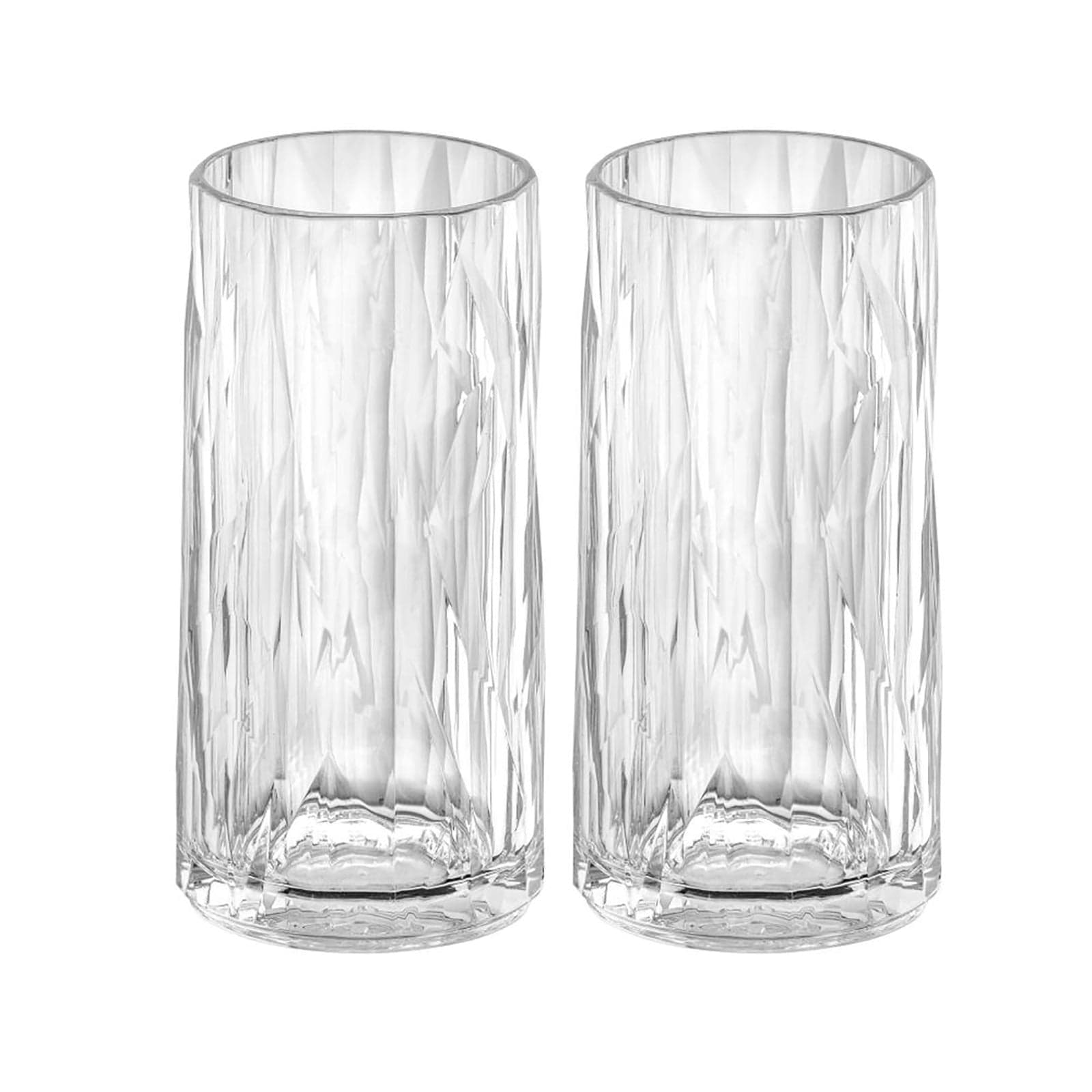 Koziol No:8 Transparent Superglass 2 Piece Set 300 ml