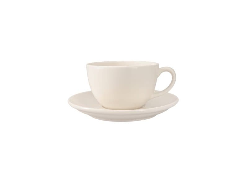 Milena Bowl Shape Coffee Cup&Coupe Saucer 365 cc