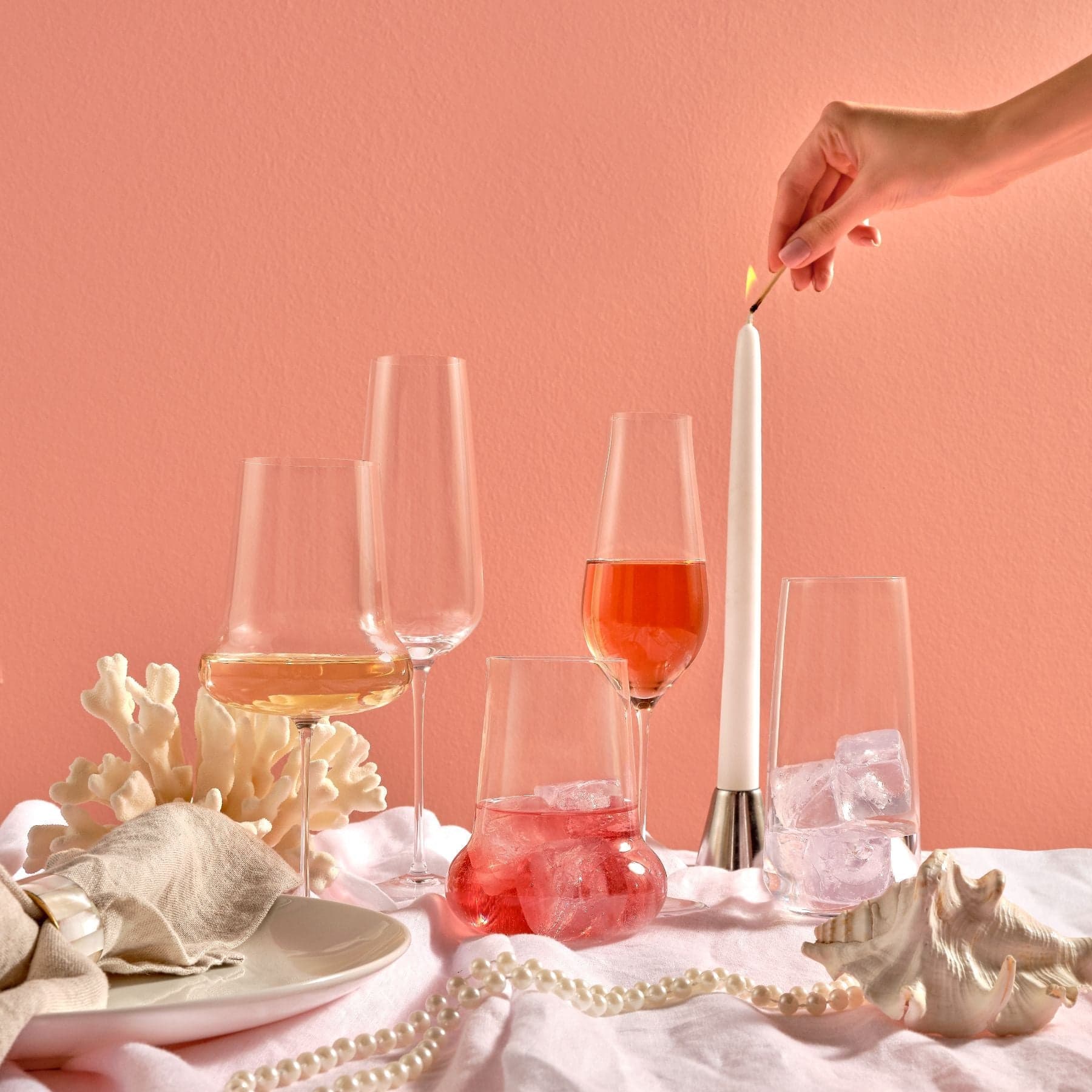 Stem Zero Flute Champagne Glass