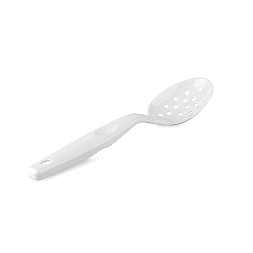 Plastport Unbreakable Perforated Serving Spoon - White