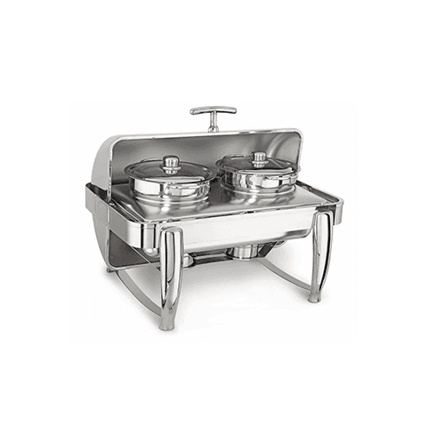 Kapp Chafing Dish Deluxe - Two Soups (Jellied)