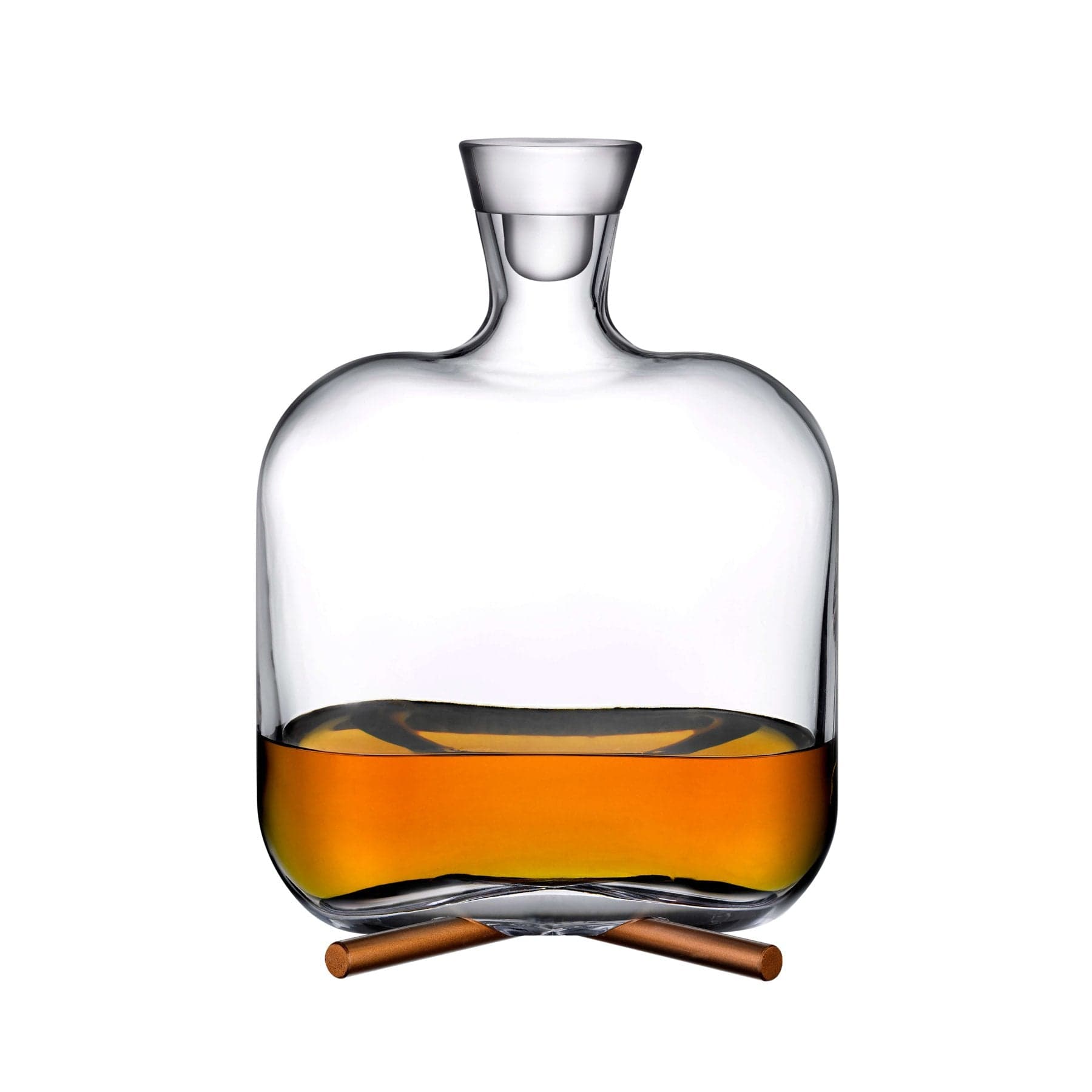 Nude Camp Carafe with Brass Base