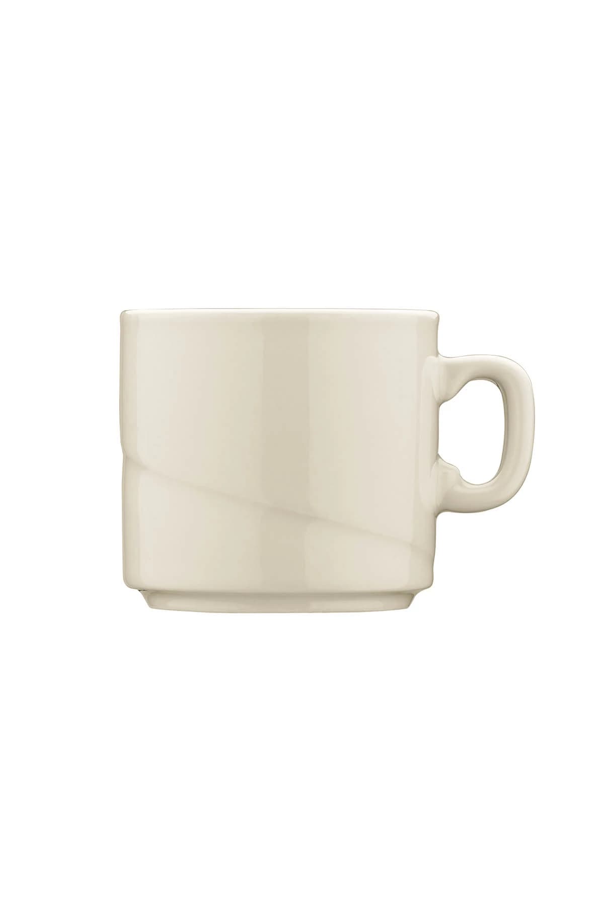 Kutahya Porcelain Bone Horeca Line 150cc. Nescafe Cup