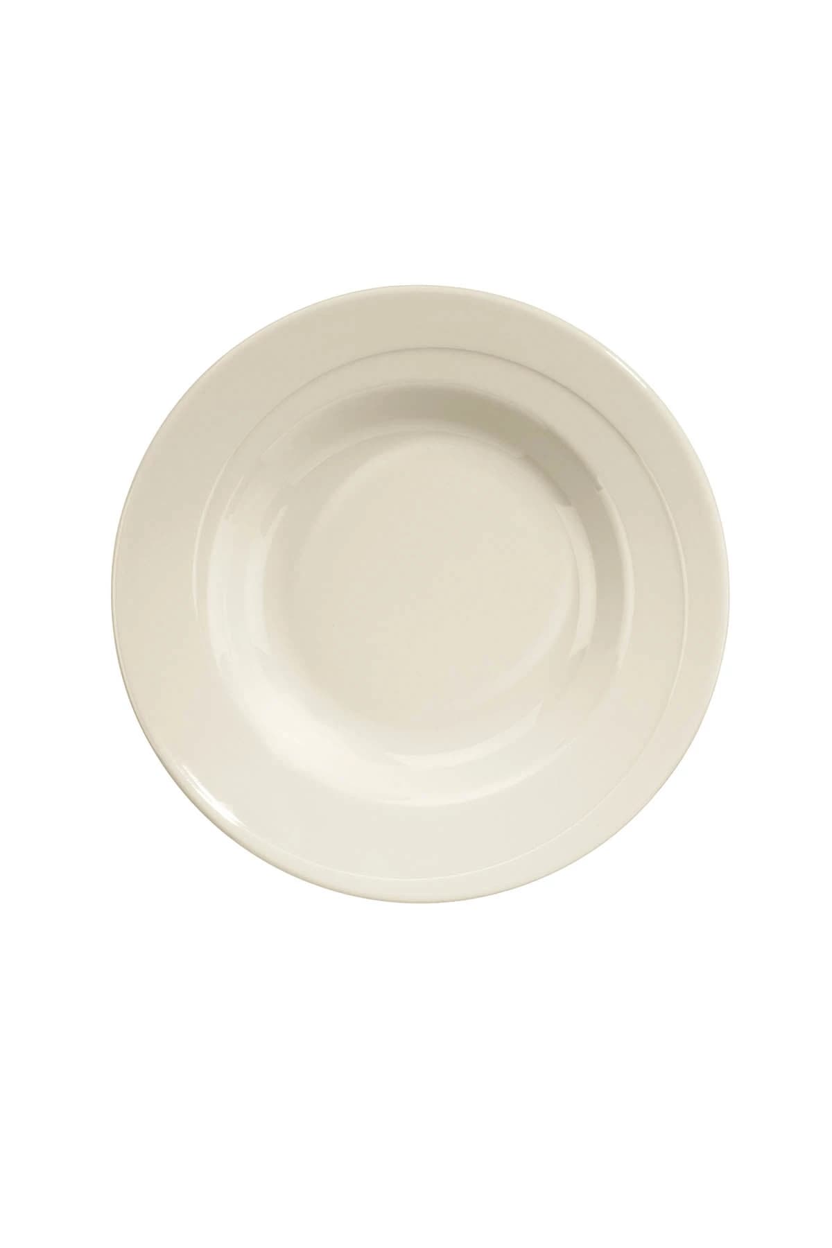 Kutahya Porcelain Bone Horeca Line 23cm. Deep Plate
