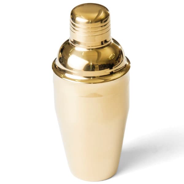 Biradli Steel Cobbler Shaker Gold (350ml)