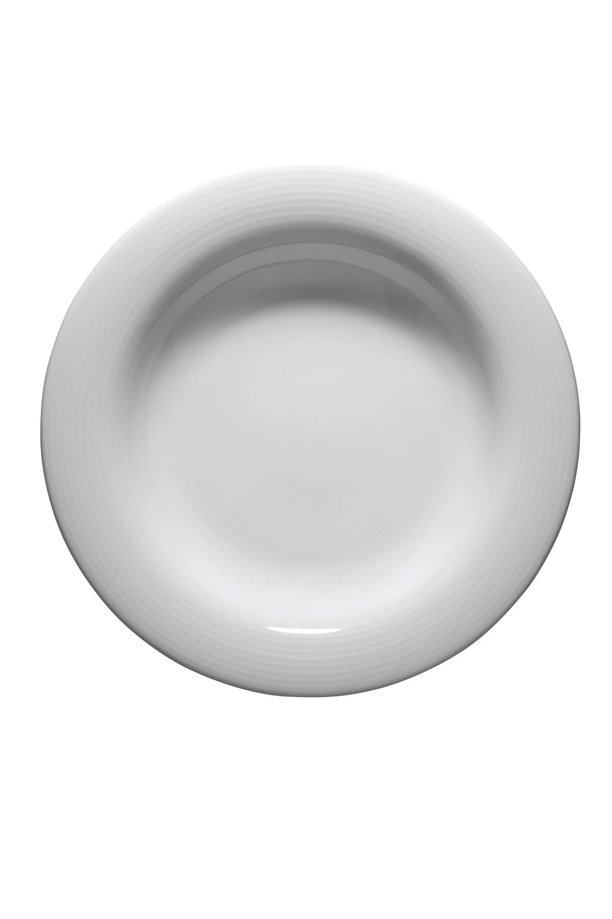 KUTAHYA PORCELAIN WORLD 22 CM. DEEP PLATE WHITE