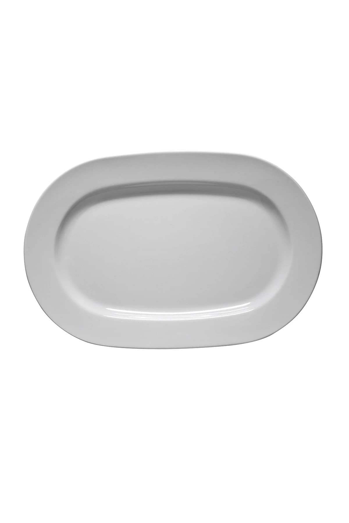 KUTAHYA PORCELAIN PHRYGIAN HOTEL 28 CM. BOAT PLATE WHITE