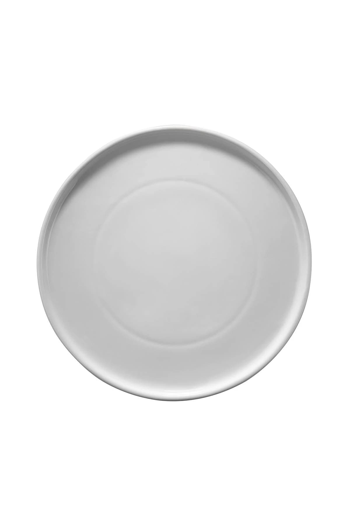 KUTAHYA PORCELAIN HARLEK 33 CM. PIZZA PLATE WHITE