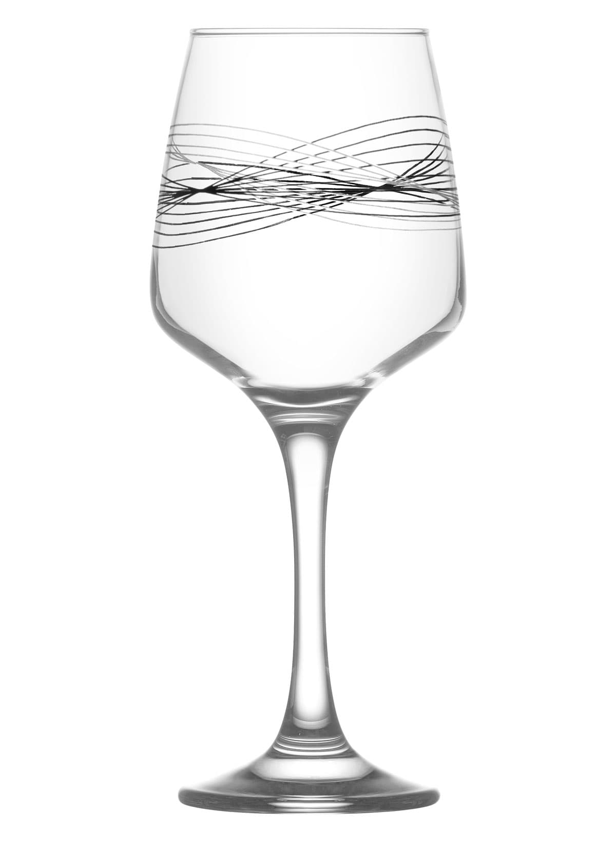 Unique Geometry 3-Piece Red Wine Glass
