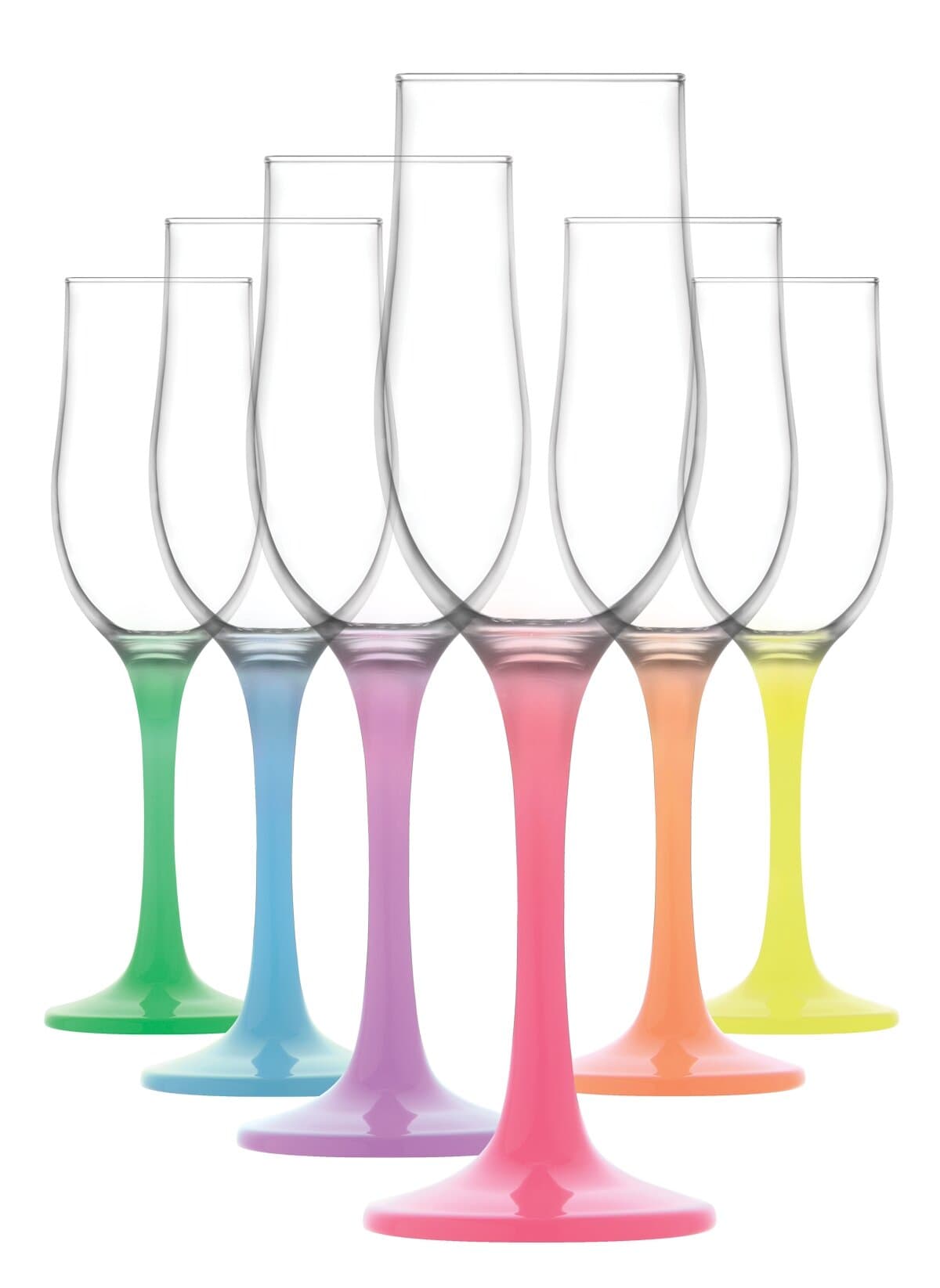 Nevakar 6-Piece Champagne Glass