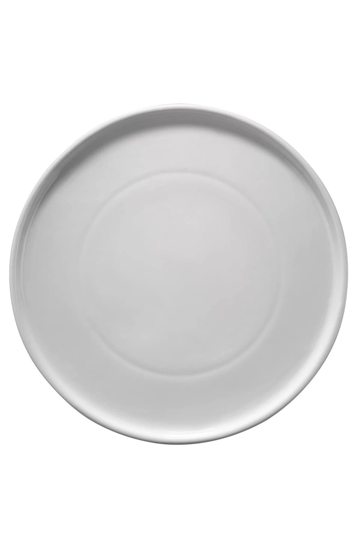 KUTAHYA PORCELAIN ROTONDO 28 CM.FLAT PLATE WITHOUT DECORATION
