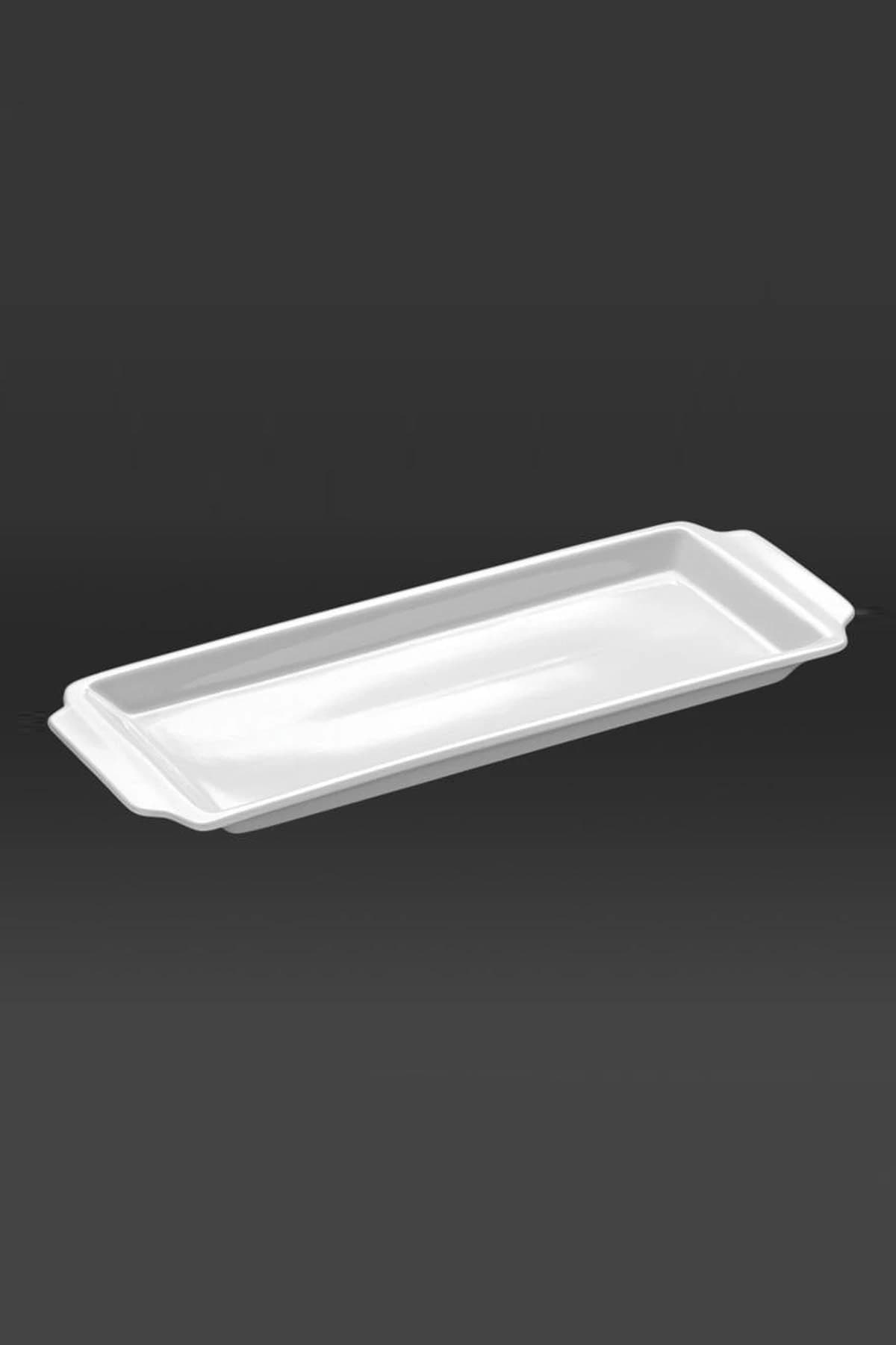 KUTAHYA PORCELAIN TAVOLA (G) 37 CM.TRAY WITHOUT DECORATION
