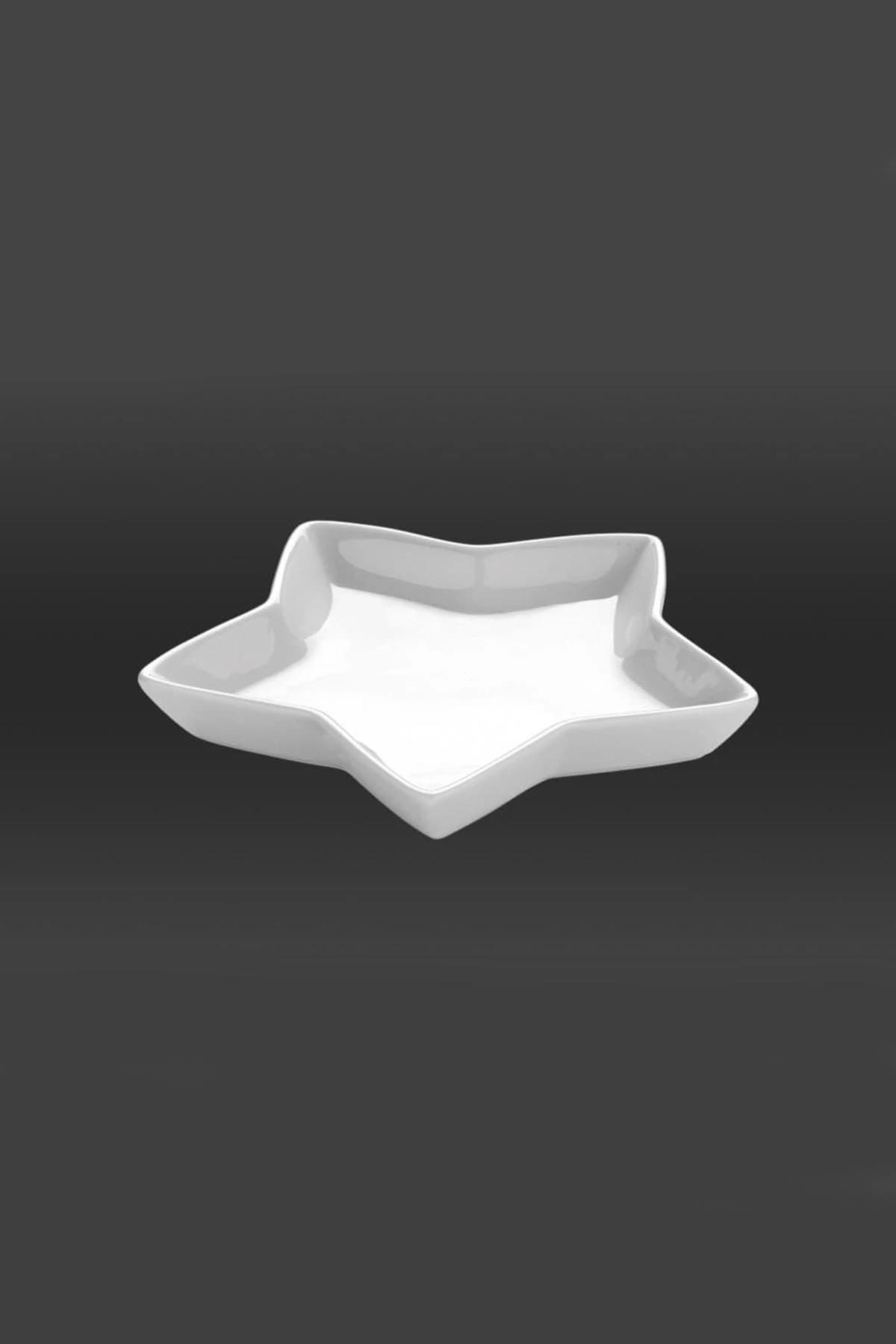 KUTAHYA PORCELAIN STAR 17 CM.SNACK WHITE