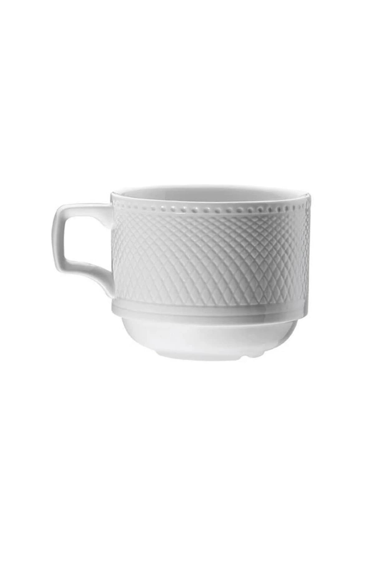 KUTAHYA PORCELAIN ZUMRUT HOTEL ESPRESSO COFFEE CUP WHITE